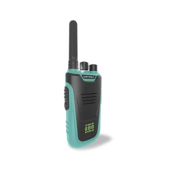 Talkie walkie avec batterie beige et cyan - Kidywolf