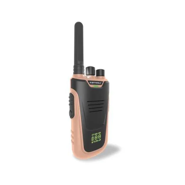 Talkie walkie avec batterie beige et cyan - Kidywolf