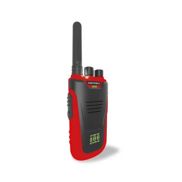 Talkie walkie avec batterie bleu et rouge - Kidywolf