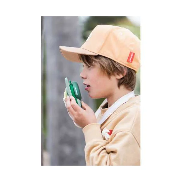 Talkie Walkie Dinosaure vert - The Zoofamily