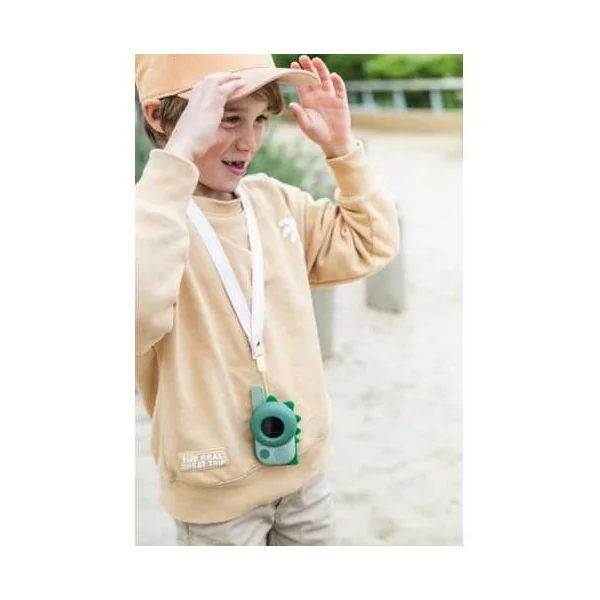 Talkie Walkie Dinosaure vert - The Zoofamily