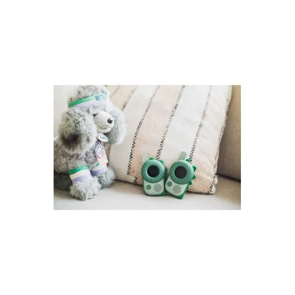 Talkie Walkie Dinosaure vert - The Zoofamily