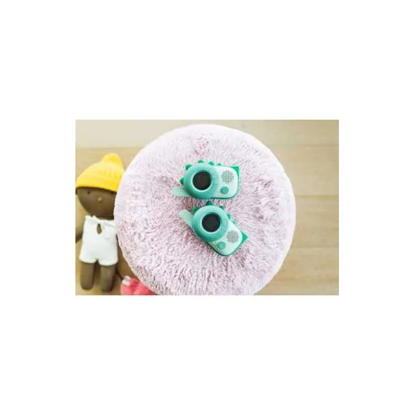 Talkie Walkie Dinosaure vert - The Zoofamily