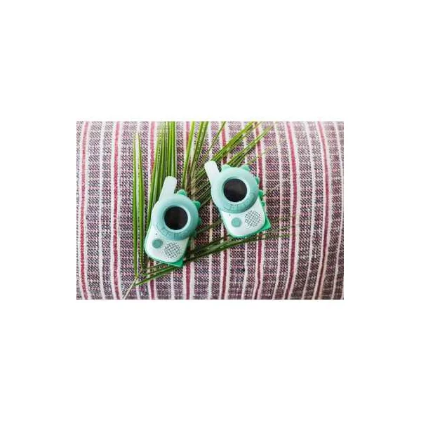 Talkie Walkie Dinosaure vert - The Zoofamily