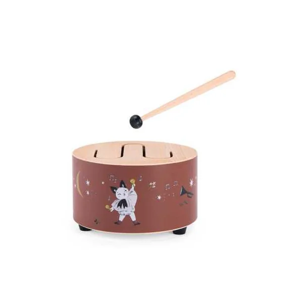 Tambour en bois Après la pluie - Moulin Roty