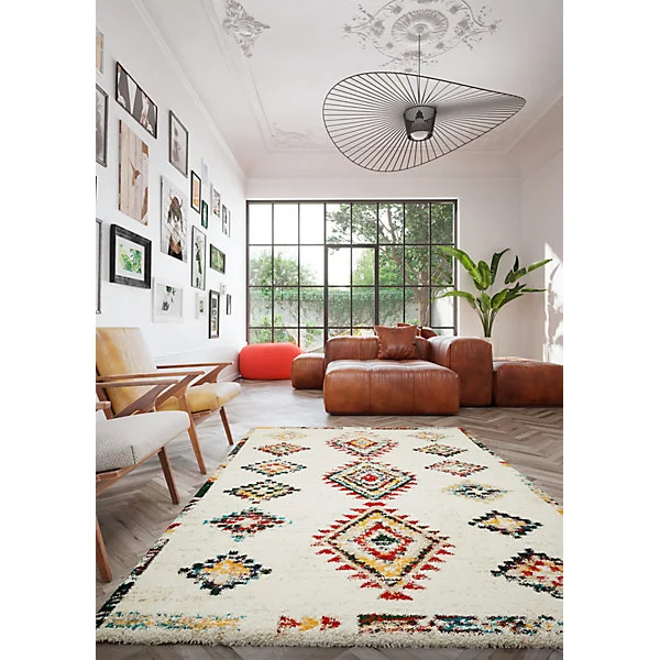 Tapis berbère Manzo multicouleurs L.170 x l.120 cm Balta