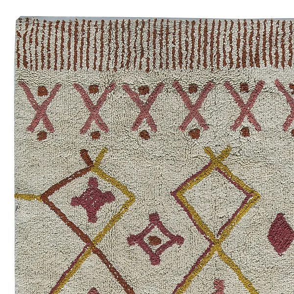 Tapis berbère tufte medoc L.180 x l.120 cm