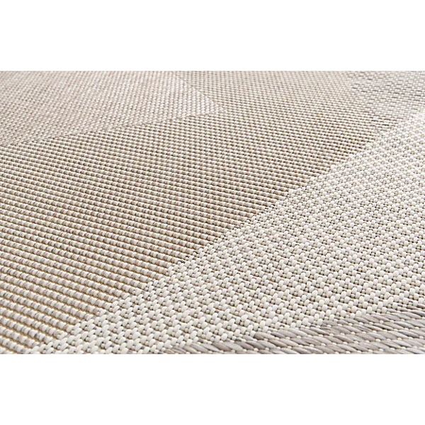 Tapis Burbridge GoodHome beige L.90 x l.60 cm