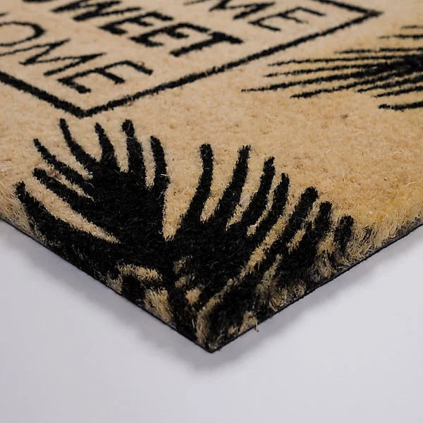 Tapis coco imprimé Home sweet home 60 x 40 cm