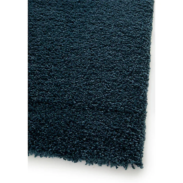 Tapis Coltrane GoodHome bleu foncé L.170 x L.120 cm