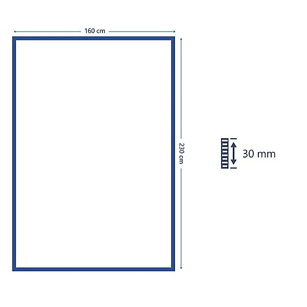 Tapis Coltrane GoodHome gris L.230 x L.160 cm
