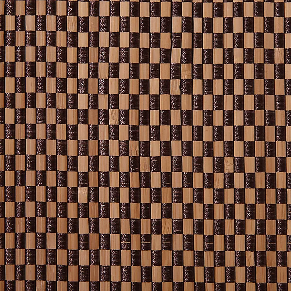 Tapis de bain antidérapant bambou naturel noir 60 x 90 cm Okaido