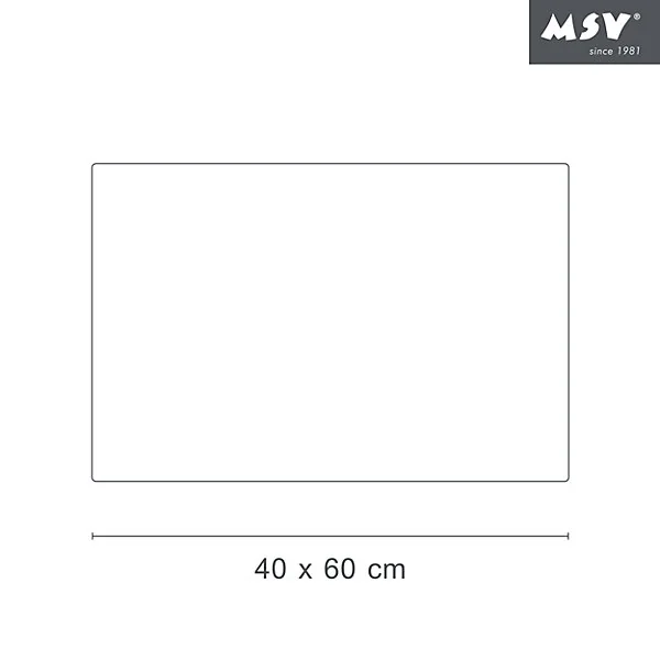 Tapis de bain antidérapant rectangulaire taupe L.60 x l.40 cm Chenille