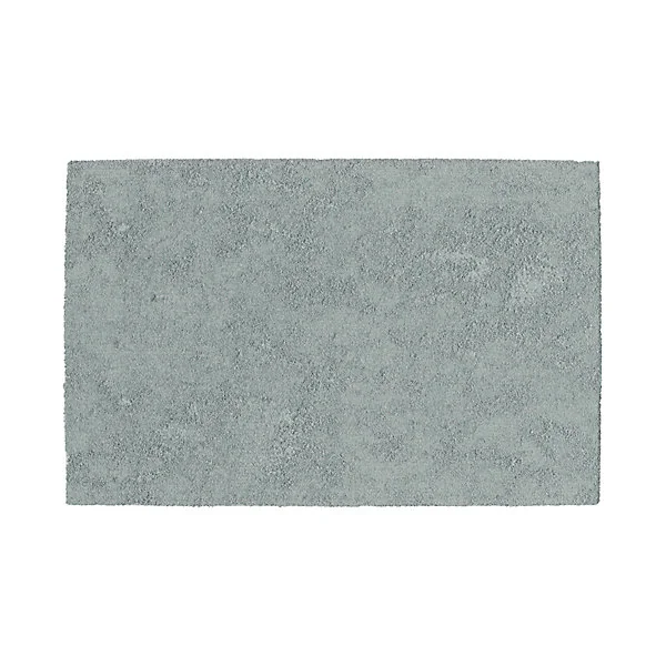 Tapis de bain en coton vert de gris L.80 x l.50 cm GoodHome Koros