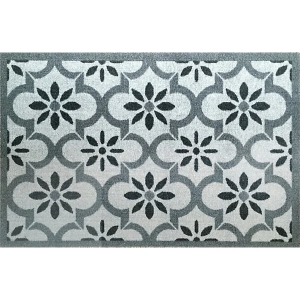 Tapis de cuisine Amalia gris l.50 x L.75 cm