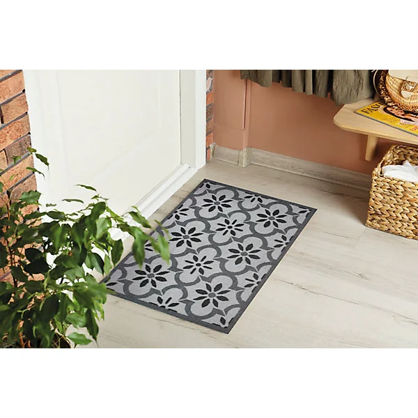 Tapis de cuisine Amalia gris l.50 x L.75 cm