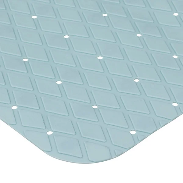 Tapis de fond de bain en pvc 35x70 cm, bleu artic, 5Five