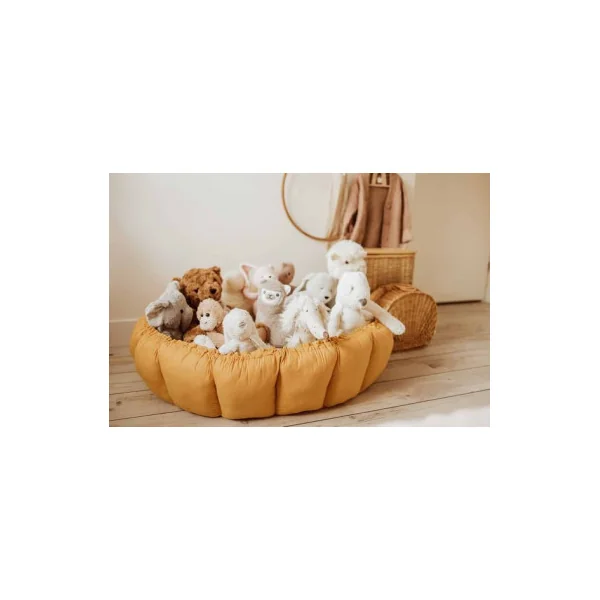 Tapis de jeu 3 en 1 Bloom moutarde - PlayandGo