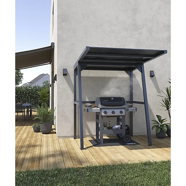 Tapis de protection sol pour barbecue Weber
