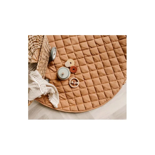 Tapis d'éveil bio 3 en 1 brun - PlayandGo