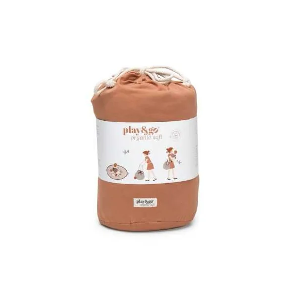 Tapis d'éveil bio 3 en 1 brun - PlayandGo