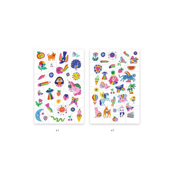 Tatouages Rainbow - Djeco