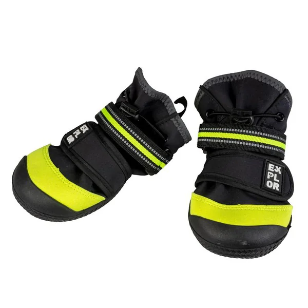 Textile Chien - Duvoplus 4 Chaussons Gear Noir - Taille L