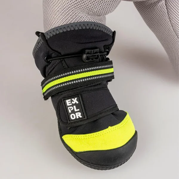 Textile Chien - Duvoplus 4 Chaussons Gear Noir - Taille XL