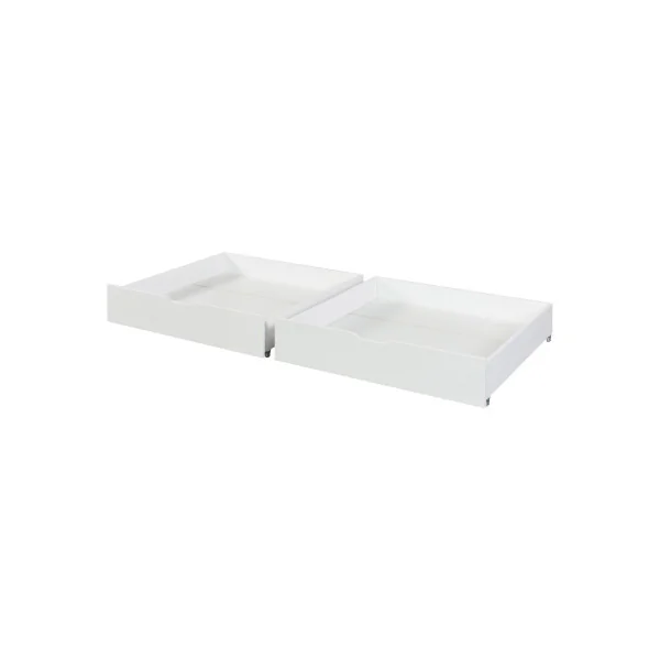 Tiroirs de lit Blanc 98 x 92 x 22 cm pour Lit Cabane Montessori