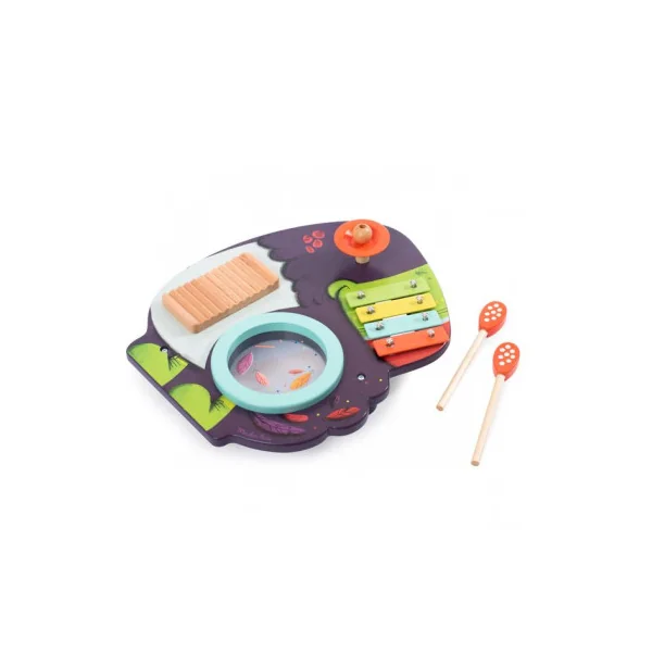 Toucan multi-activités musicales - Moulin Roty