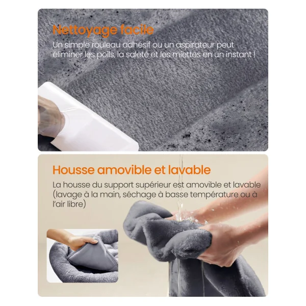Tour de Chat Chat Arbre à Chat XXL 201 cm Gris Foncé Multi-Niveaux