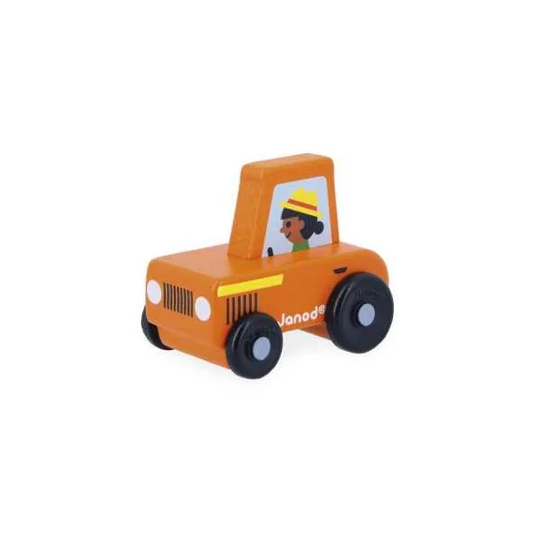 Tracteur rouge Cross Roads - Janod