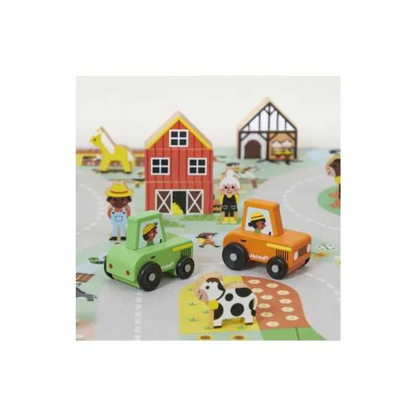 Tracteur vert Cross Roads - Janod