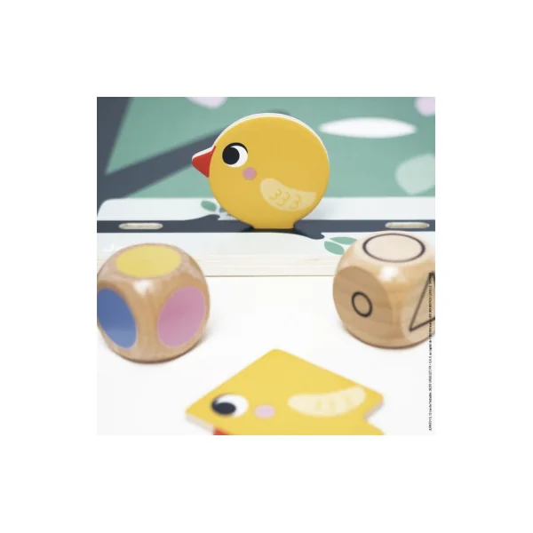 Tri des formes, couleurs et tailles Oiseaux - Janod