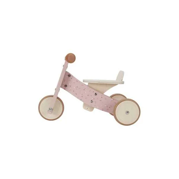 Tricycle en bois rose - Little Dutch