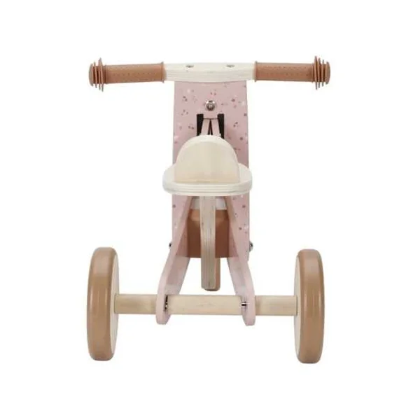 Tricycle en bois rose - Little Dutch