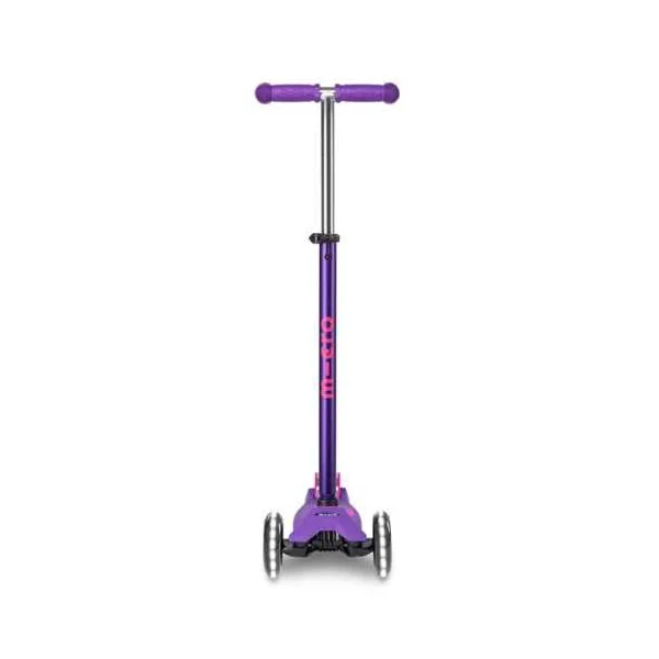 Trottinette Maxi Micro Deluxe LED Violet - Micro Mobility