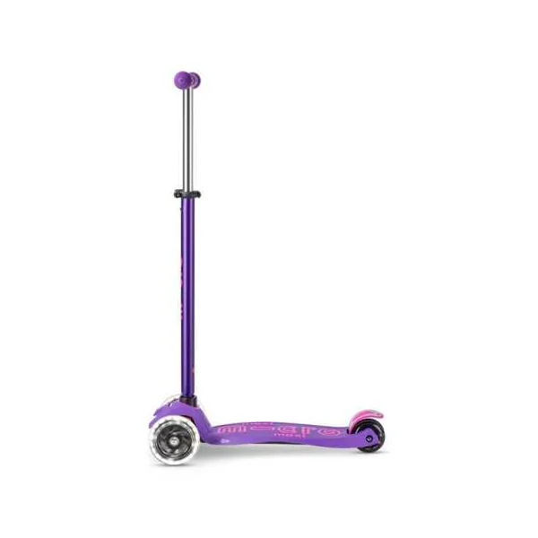 Trottinette Maxi Micro Deluxe LED Violet - Micro Mobility