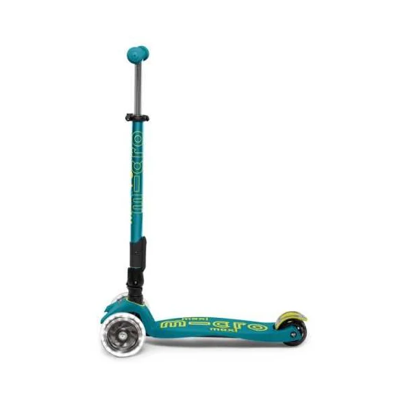 Trottinette Maxi Micro Deluxe Pliable LED Vert - Micro Mobility