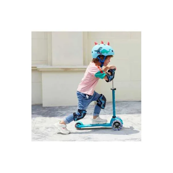 Trottinette Mini Micro Deluxe LED Aqua - Micro Mobility