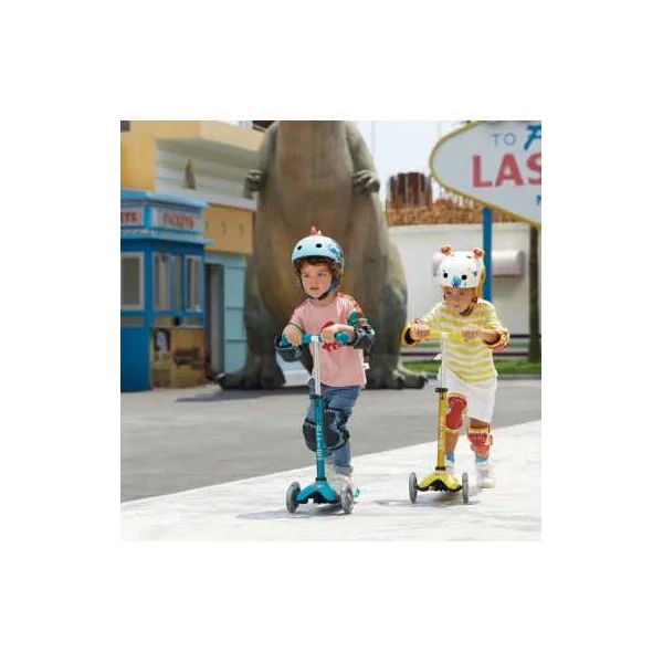 Trottinette Mini Micro Deluxe LED Aqua - Micro Mobility