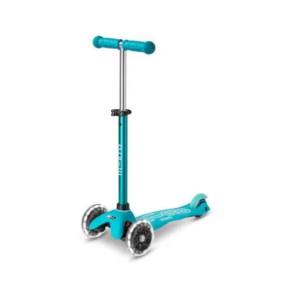 Trottinette Mini Micro Deluxe LED Aqua - Micro Mobility
