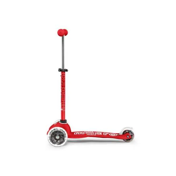 Trottinette Mini Micro Deluxe LED Rouge - Micro Mobility
