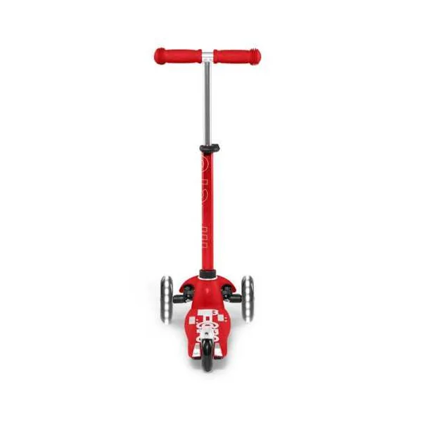 Trottinette Mini Micro Deluxe LED Rouge - Micro Mobility