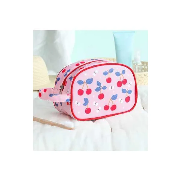 Trousse de toilette Cerises - A Little Lovely Company