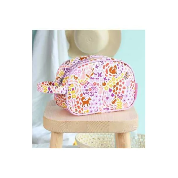 Trousse de toilette Jardin fleuri - A Little Lovely Company