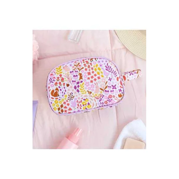 Trousse de toilette Jardin fleuri - A Little Lovely Company