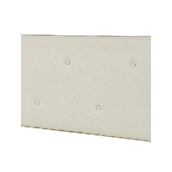 Tête de Lit Elégante 140 x 52 cm Tissu Beige
