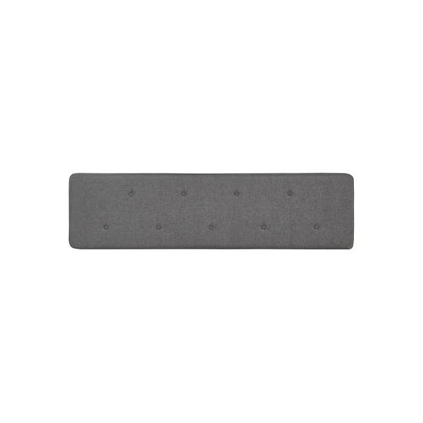 Tête de Lit Elégante 140 x 52 cm Tissu Gris