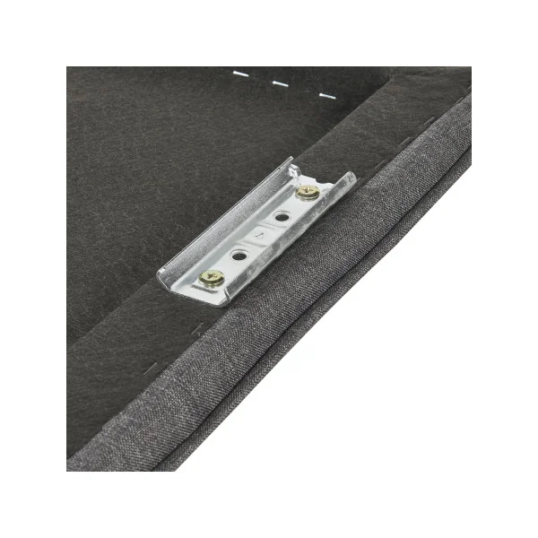 Tête de Lit Elégante 140 x 52 cm Tissu Gris